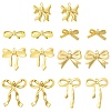 14Pcs 7 Styles Rack Plating Brass Pendants KK-TA0002-89-2