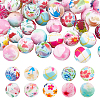 60Pcs 10 Styles Silicone Beads FIND-PH0028-09-1