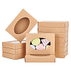 Rectangle Foldable Creative Cardboard Boxes CON-WH0081-34A-1