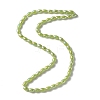 Glass Beads Strand GLAA-WH0033-54G-2