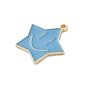 Alloy Enamel Pendants ENAM-F152-05G-02-2