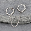 S925 Sterling Silver Hoop Earrings TG2008-2-1