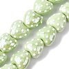 Handmade Porcelain Beads PORC-K010-07A-1