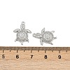 Brass Micro Pave Clear Cubic Zirconia Pendants KK-G535-02C-P-3