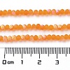 Transparent Glass Beads Strands EGLA-A044-T2mm-MB25-5