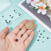 96Pcs 12 Styles Brass Beads KK-PH0013-30-3