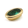 Brass Pave Cubic Zirconia Cabochons CU-CBA30E8-04G-07-2