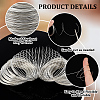 2 Colors Steel Memory Wire TWIR-BBC0001-04B-6