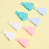 CHGCRAFT 8Pcs 4 Colors Silicone Beads SIL-CA0002-34-3