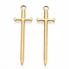 Ion Plating(IP) 304 Stainless Steel Pendants X-STAS-N098-135LG-1