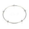 201 Stainless Steel Bangle Sets BJEW-O115-85-1-6