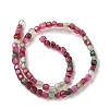 Natural Dragon Veins Agate(Dyed & Heated) Beads Strands G-G177-E16-03-4