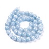 Natural White Jade Beads Strands X-G-L500-01-8mm-3