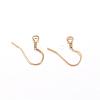 Ion Plating(IP) 304 Stainless Steel French Earring Hooks STAS-N0013-15G-1