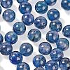 100Pcs 8mm Natural Kyanite/Cyanite/Disthene Round Beads DIY-LS0002-52-4