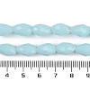 Opaque Solid Color Beads Strands EGLA-N013-P8mm-D11-4