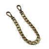 2Pcs Aluminum Curb Chain Bag Shoulder Straps FIND-PH0018-55AB-1