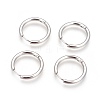 Tarnish Resistant 304 Stainless Steel Hoop Earrings EJEW-P177-P-16-2