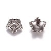 Tibetan Style Bead Caps TIBEB-A24621-B-LF-2