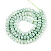 Anti-Tarnish Electroplate Glass Beads Strands GLAA-T025-6mm-11C-3