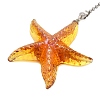 Glass Charms Ceiling Fan Pull Chain Extenders HJEW-H064-01C-P-3