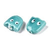 Handmade Porcelain Beads PORC-N008-04G-2