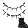 2Pcs Brass & Alloy Shoes Chains HJEW-SP00014-1