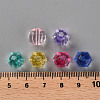 Transparent Acrylic Beads TACR-S154-16A-4