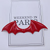 Imitation Leather Devil Wings Ornament Accessories WI-PW0001-027D-1
