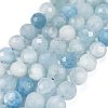 Natural Aquamarine Beads Strands G-L587-A02-04-1