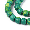 Synthetic Turquoise Beads Strands G-N352-24A-01-3