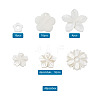 Natural Freshwater Shell Pendants SSHEL-KS0001-01-6