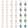 30Pcs 3 Colors Natural Pearl Pendants PALLOY-PH01824-1