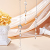 3Pcs Glass Hanging Suncatchers HJEW-TADJ0017-6