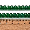 Natural Green Onyx Agate Beads Strands G-P587-D16-03-5