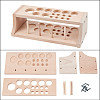 Wooden Leathercraft Tools Storage Rack ODIS-WH0005-35A-5