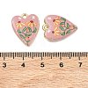Printed Alloy Pendants PALLOY-P319-07H-11-3