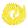 Electroplate Glass Beads Strands LS-EGLA-A034-T4mm-L28-3