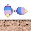 Handmade Polymer Clay Pendants CLAY-Q253-07P-10-3
