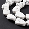 Natural Howlite Beads Strands G-M208-13-5