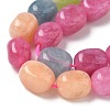 Dyed Natural Malaysia Jade Beads Strands G-P528-I12-01-3