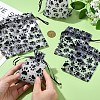 20Pcs Paw Print Organza Jewelry Drawstring Pouches ABAG-YW0001-15A-4