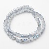 Electroplate Glass Bead Strands EGLA-J138-A-HR01-2