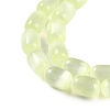 Natural Selenite Beads Strands G-F750-15-4