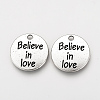 Tibetan Style Alloy Pendants TIBEP-Q078-17AS-NR-1