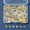 300Pcs 3 Styles Brass Bead Caps IFIN-FS0001-43-7