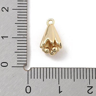 Brass Micro Pave Cubic Zirconia Pendants LS-KK-D283-18G-1