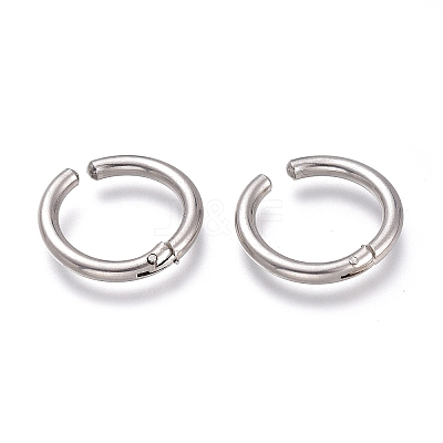 Non-Tarnish 201 Stainless Steel Clip-on Earrings EJEW-L256-04C-P-1