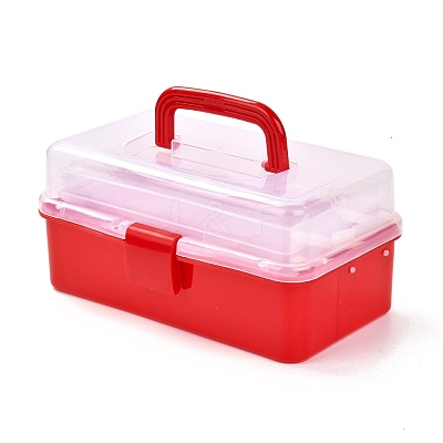 Rectangle Portable PP Plastic Storage Box CON-D007-01D-1