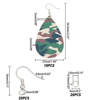 DIY Dangle Earring Making Kits DIY-FH0002-63-1